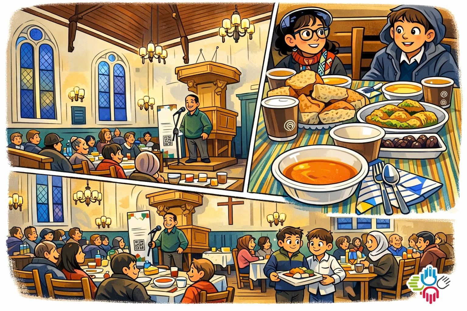 ✨ Verbinden tijdens de Ramadan – Iftar in de Doopsgezinde Kerk Enkhuizen ✨